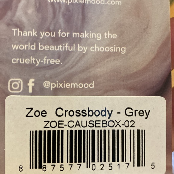 Brand new with tags, crossbody by Pixie Mood. A scuff on the back; pic attached - Picture 4 of 5